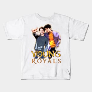 Simon and Wilhelm from the TV show - Young Royals Kids T-Shirt